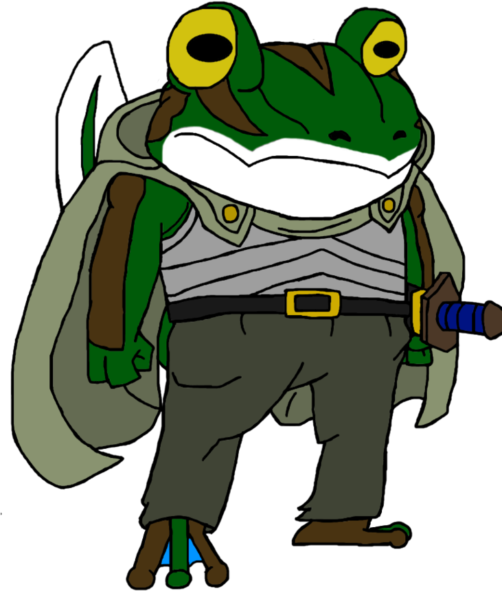 Frosk The Tailed Frog By Elitepredater125 - Frog (730x1095)