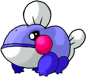 Hoppond, The Bullfrog Fakemon By Fakemaket - Cartoon (396x349)