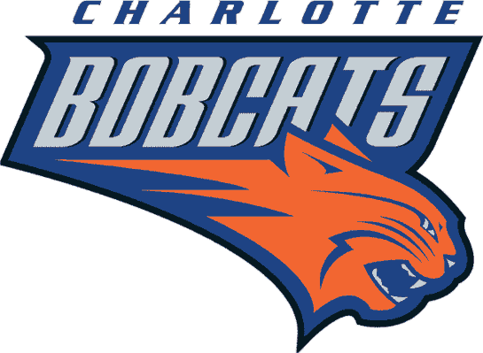 Charlotte Bobcats - Charlotte Bobcats Logo Png (545x399)