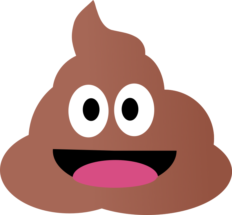 Medium Image - Poop Clipart (1296x1200)