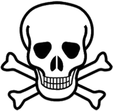 Pirate@epitech - Skull And Crossbones Large (400x400)