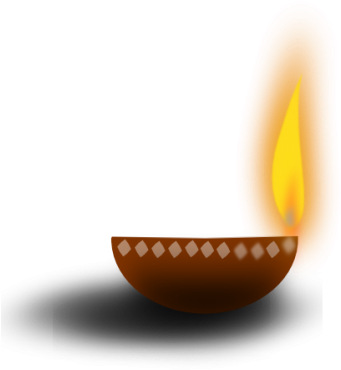 Diwali Lamp Clipart Pic - Diwali Lamp Clipart (400x409)