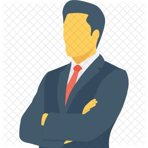 Businessman Icon - Director Icon Png (512x512)