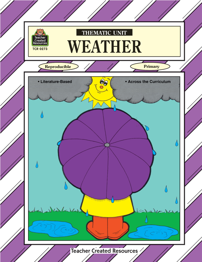 Tcr0273 Weather Thematic Unit Image - Weather Thematic Unit [book] (900x900)