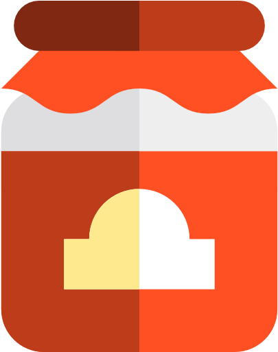 Clip Art Breakfast Jam Can Food - Jam (512x512)