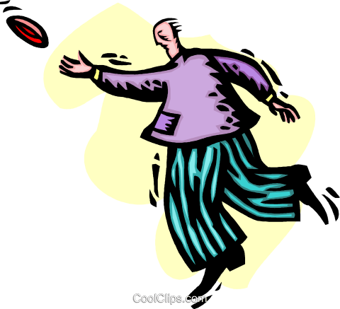 Businessman Throwing A Flying Disc Royalty Free Vector - Businessman Throwing A Flying Disc Royalty Free Vector (480x437)