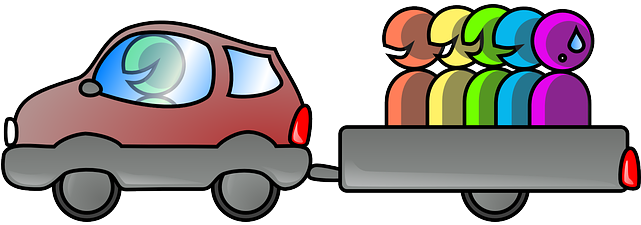 Free Pictures Free Clip Arts 43488 Images Found - Carpool Clipart (640x320)