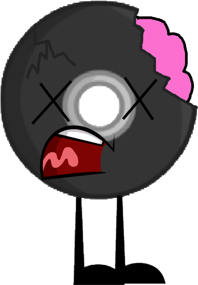 Disc As A Zombie Vector By Kindraewing - Disc Object Overload (839x952)