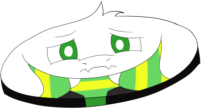 Asriel Disc By Pikacshu - Cartoon (1024x581)