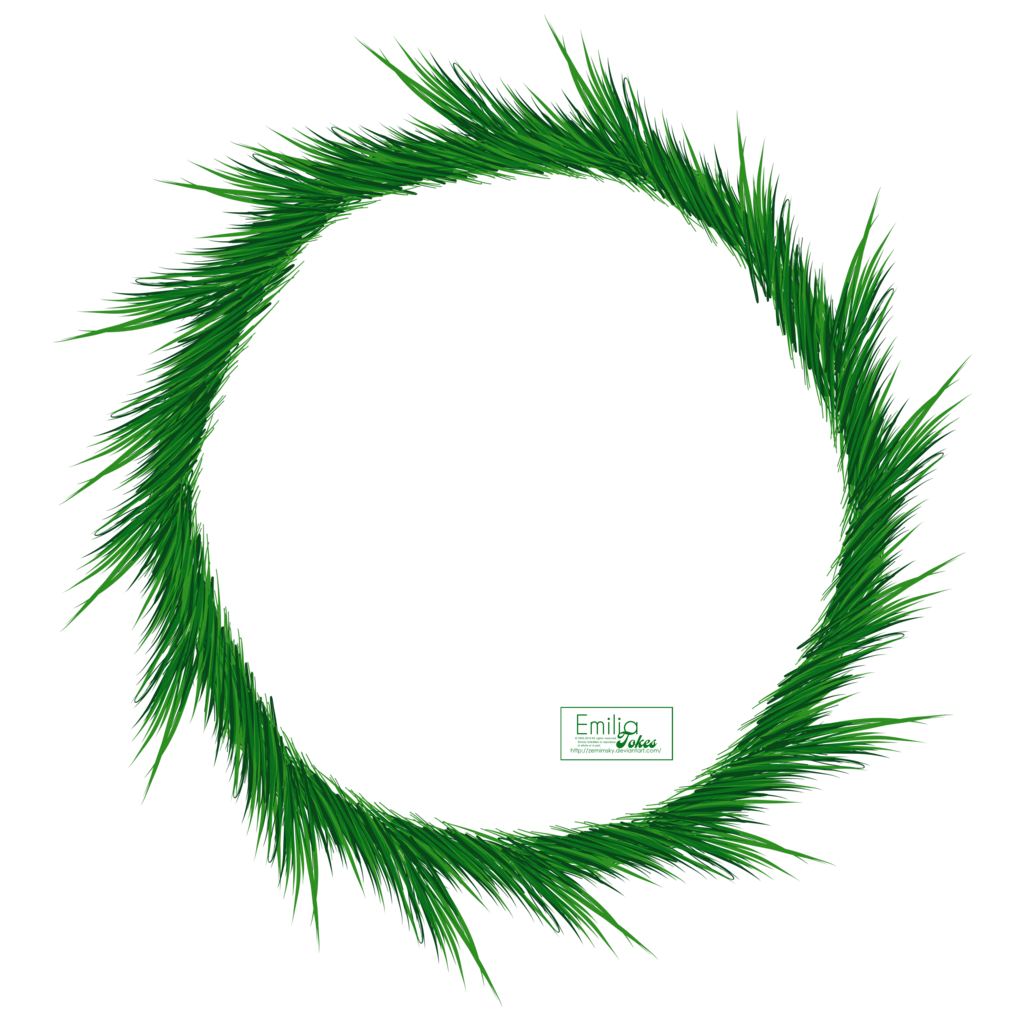 Circle Frame By Hermit-stock - Christmas Circle Frame Png (1024x1024)