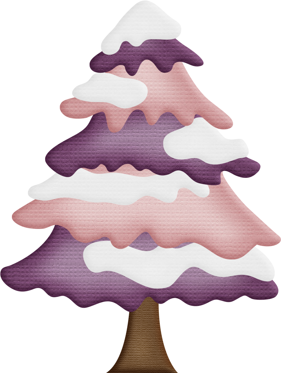 Snowy Tree Clipart - Christmas Tree (905x1197)