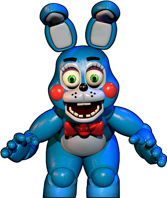 Toy Bonnie Transparent By Onefaz - Toy Bonnie Jumpscare Jump (655x683)