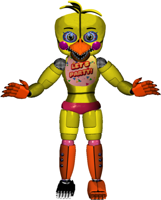 Funtime Bloodcurdling Toy Chica By Peterwayne32 - Fnaf Bloodcurdling Freddy (779x1025)