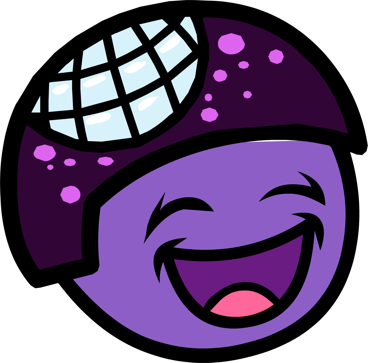 Purple Puffle - Portable Network Graphics (1247x1229)