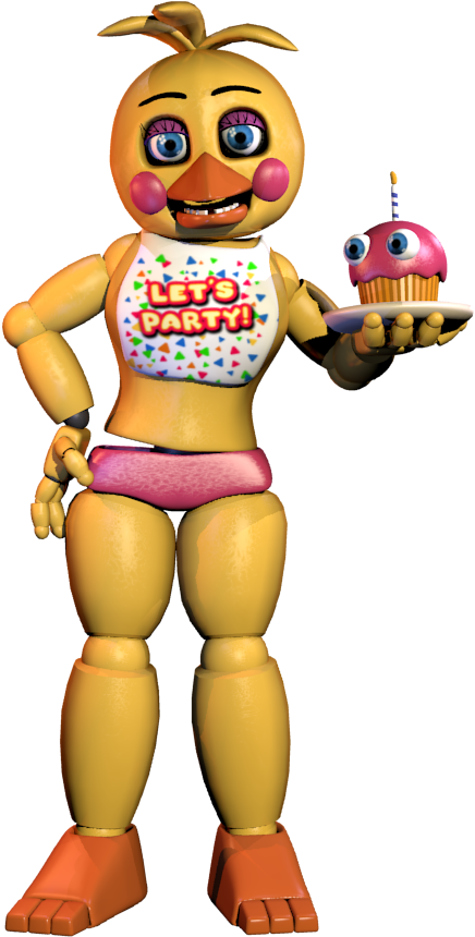 Five Nights At Freddy's Toy Chica (501x894)