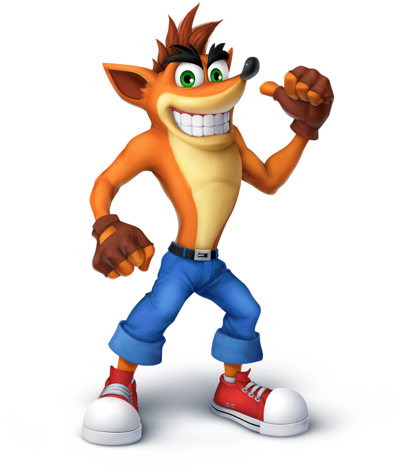 Crash Bandicoot Clipart Skylanders - Crash Bandicoot Fantendo (810x1025)