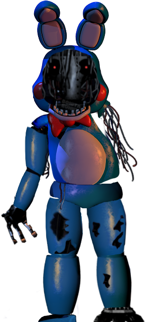 Swapped Pose By De-activating - Toy Bonnie And Withered Bonnie Swap (655x655)