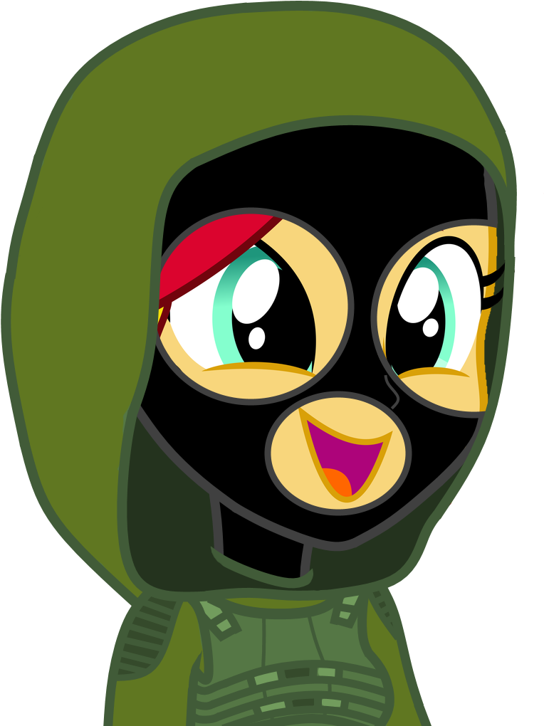 Balaclava, Cheeki Breeki, Edit, Equestria Girls, Safe, - Cheeki Breeki Pony (1000x1078)