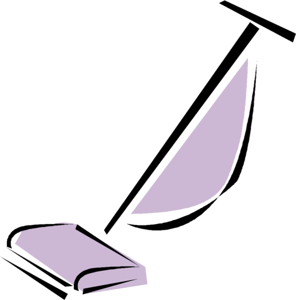 Vacuum Cleaner 2 Vector Clip Art - Easy To Draw Vacuum (600x607)