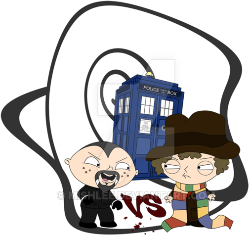Master Vs Doctor By Mishlee - Cartoon (600x545)
