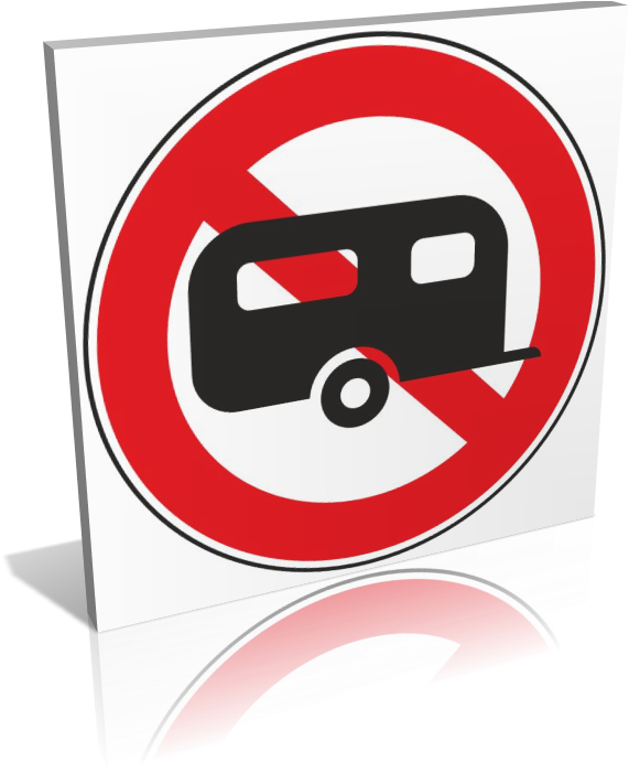 Frame And Panel Pictogram Prohibitory Traffic Sign - Car (800x800)