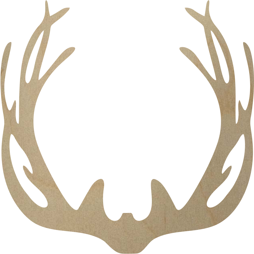 Deer Antler Cut Out (1124x1690)
