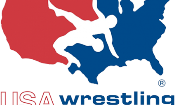 Usa Wrestling State Spotlight - Usa Wrestling Logo Outline (640x360)