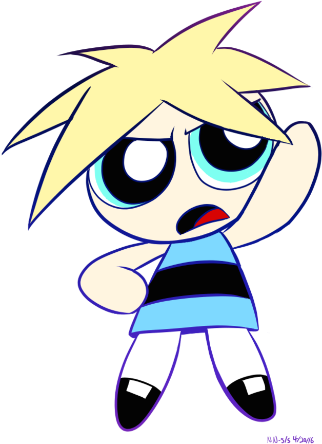 Powerpuff Butters By Noname-sami - Cartoon (848x943)