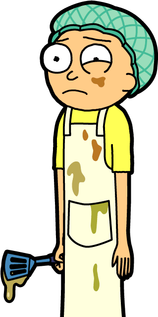 Kitchen Boy Morty - Kitchen Boy Morty (352x650)