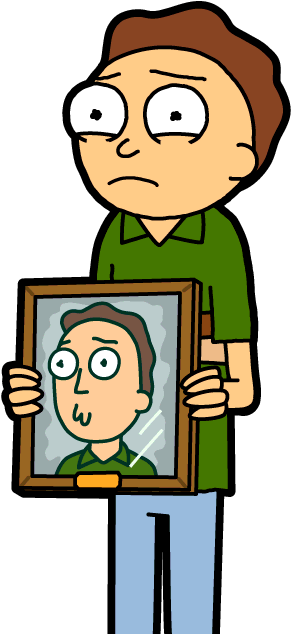 Summer Morty - Jerry Morty (300x650)