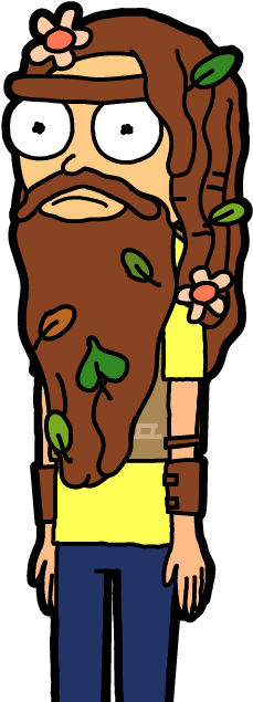 Off The Grid Morty - Pocket Morty Off The Grid Morty (300x650)