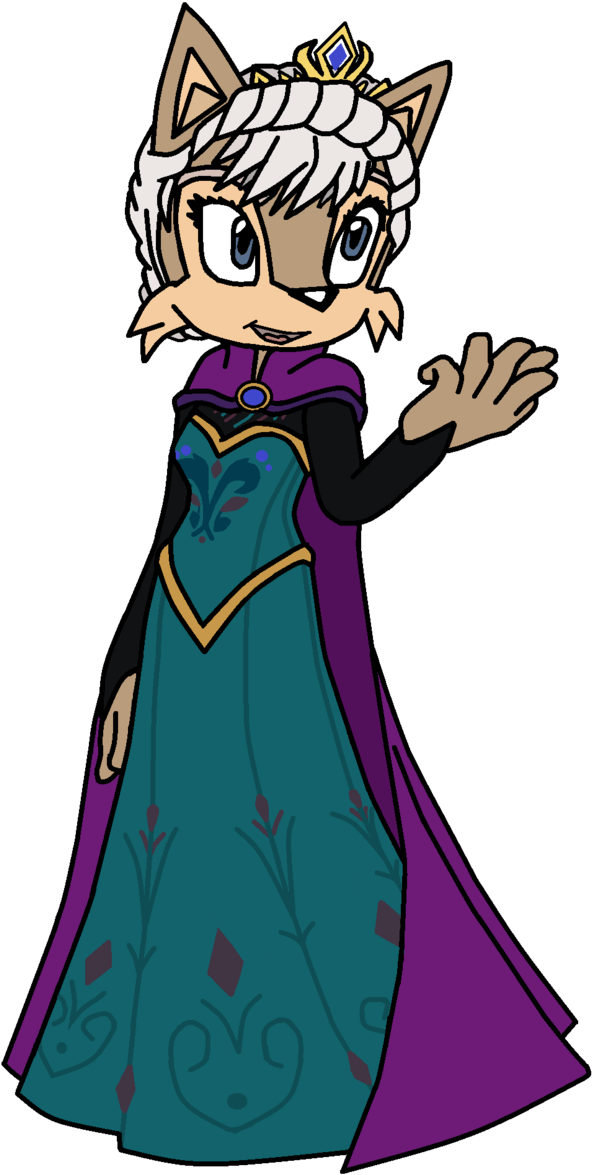 Let It Go Mobian By Sonicxjones - Cartoon (635x1259)