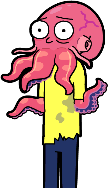 Tentacle Morty - Tentacle Morty (371x650)