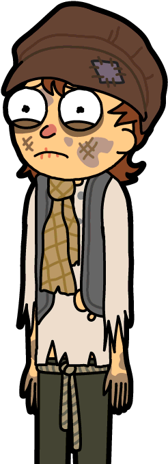 Poorhouse Morty - Cartoon - (300x681) Png Clipart Download Poorhouse Morty - Cartoon - (300x681) Png Clipart Download