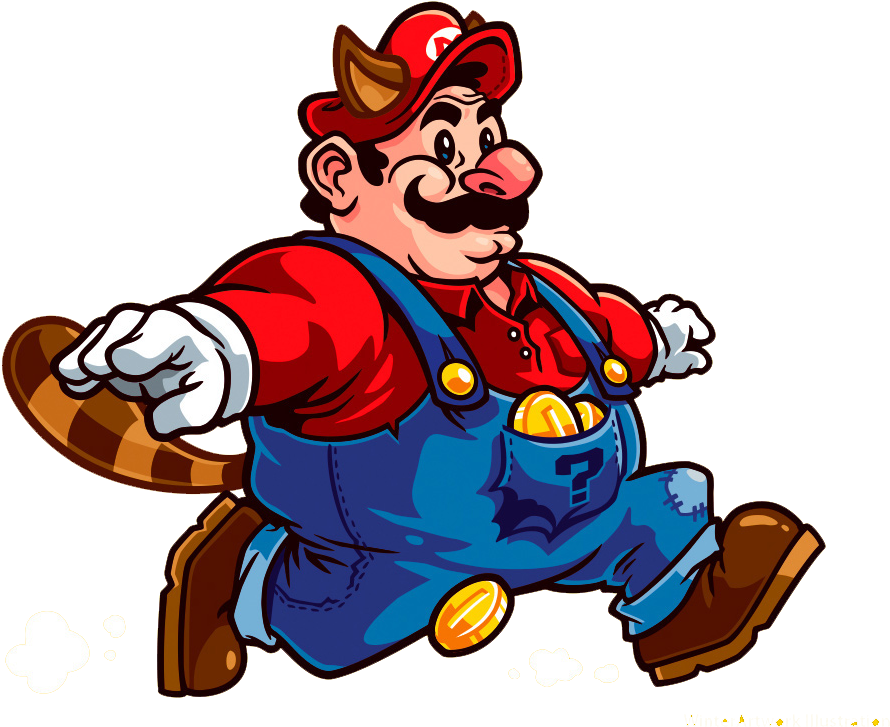 Super Mario Bros - Super Smash Bros Mario (976x800)