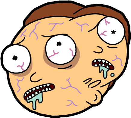 Colossal Head Morty - Colossal Head Morty (445x650)