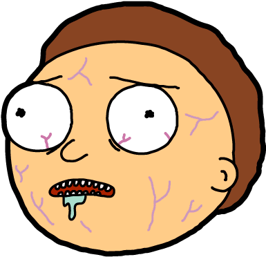 Big Head Morty - Head Morty (395x650)
