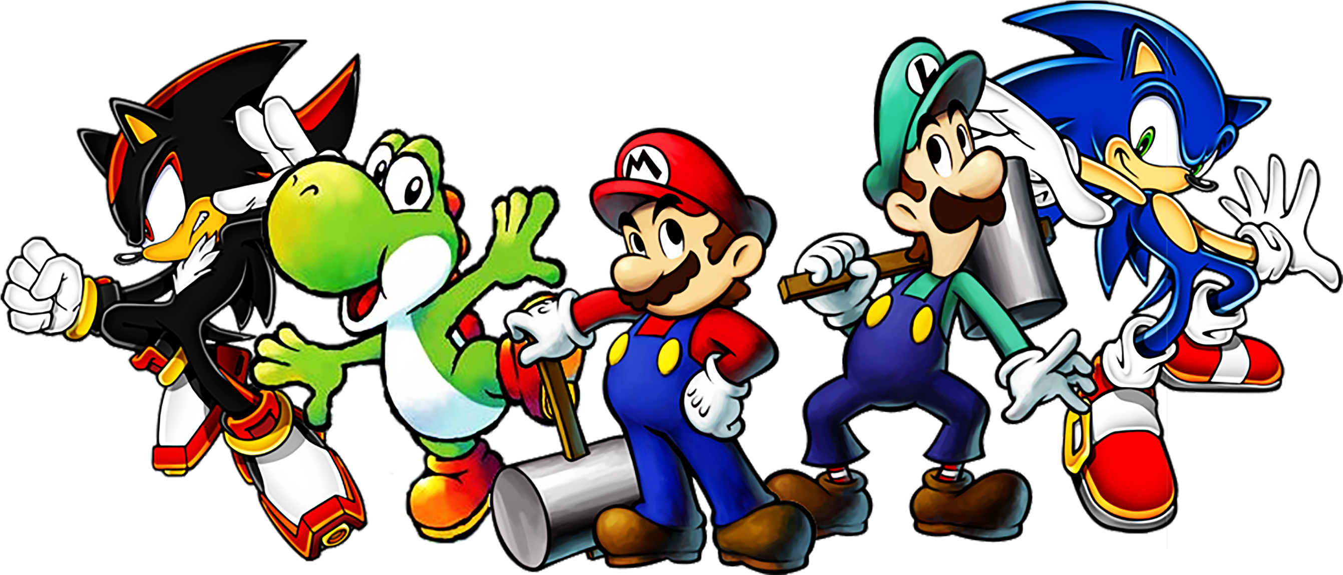 Fierce Battle Between Fierce Rivals Is The First Episode - Super Mario Bros Z Mario (2848x1322)