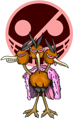 Don Quixote Doflamingo By Chibichibibangbang - Pokemon Doflamingo (369x482)