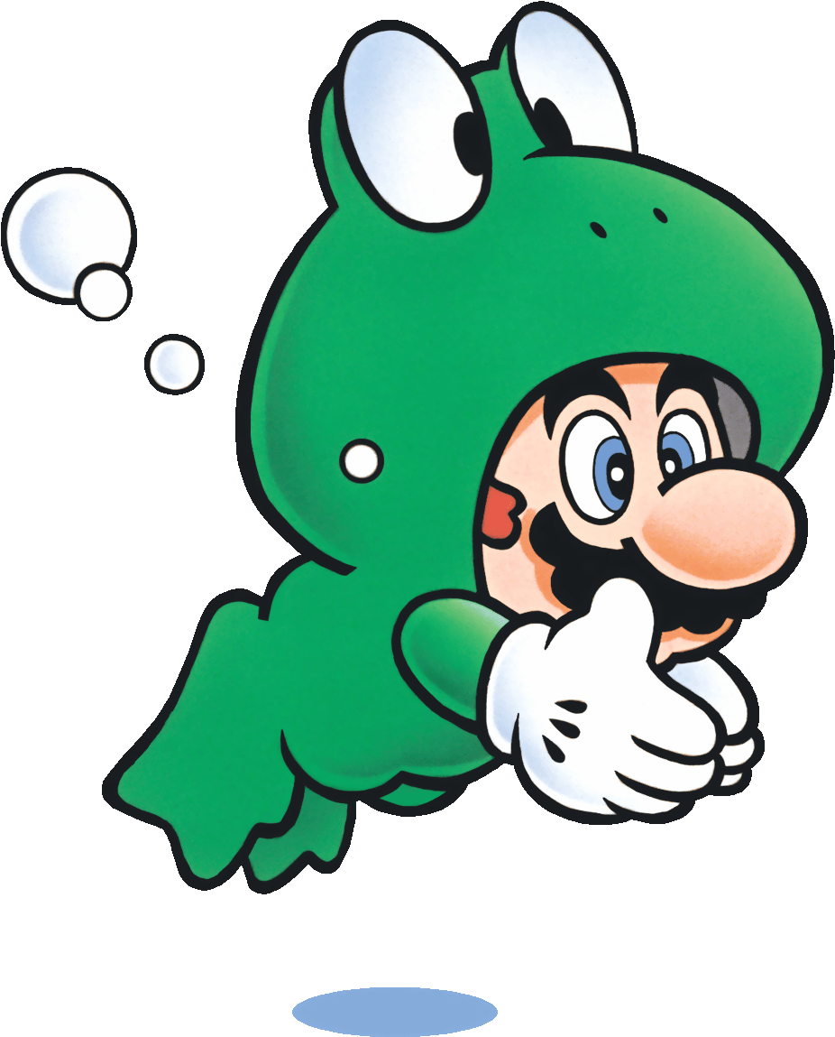 There's No Doubt That Mario Will Be Exploring Some - Super Mario Bros 3 Frog Suit (1050x1200)