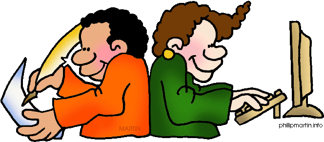 Student Activities - Phillip Martin Clip Art Writing (684x331)
