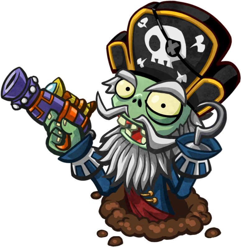 Captain Deadbeard - Plants Vs. Zombies: Garden Warfare 2 (956x948)