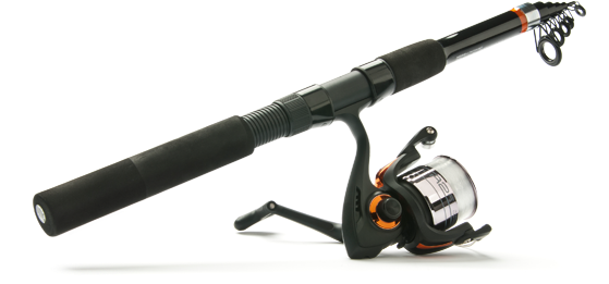 Sz 2 Bronze Treble Hooks - Ready 2 Fish Telescopic Spin Combo With Kit (600x270)