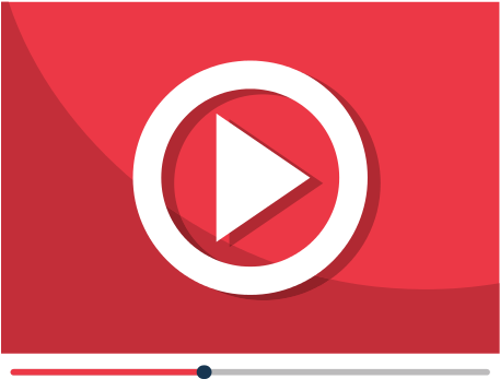 Play Video And Movie Isolated Icon Design - Play Logo Red Cinema (550x550)