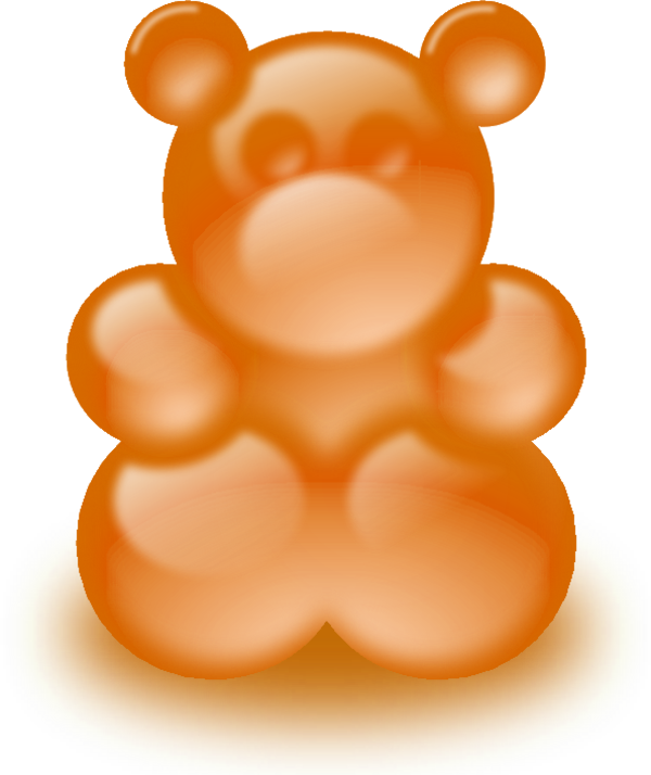 There Is 40 Clip Art Gummy Bears Candy Free Cliparts - Gummy Bear Clip Art (600x714)