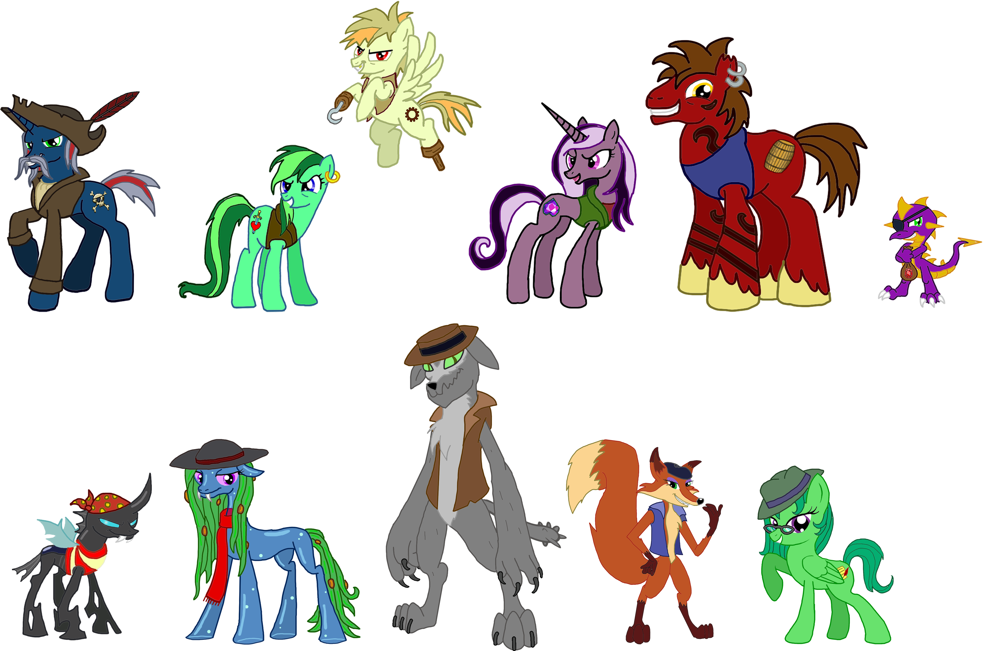 Pirates Of The Alicorn - Pirates Of The Alicorn (3340x2186)