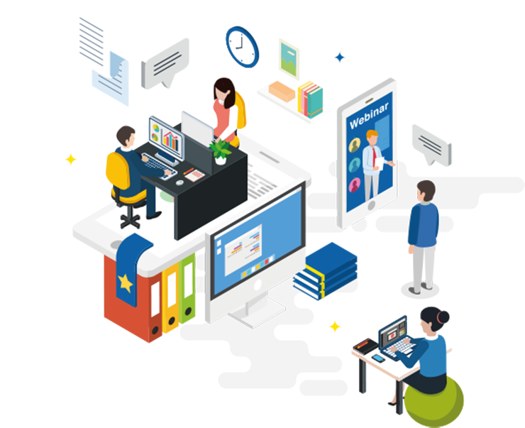 Enabling Colleagues To Thrive - Graphic Design (750x625)