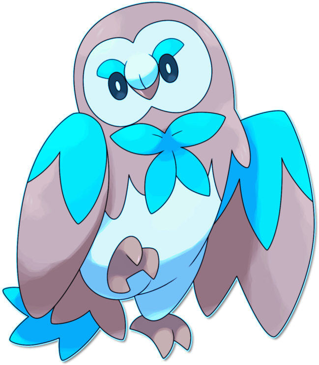 Shiny Rowlett Pokemon Images - Rowlet Imgur (894x894)
