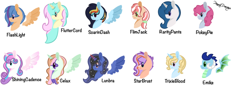 Peanutsdrawings, Changepony, Hybrid, Interspecies Offspring, - Mlp Next Gen Name (800x325)
