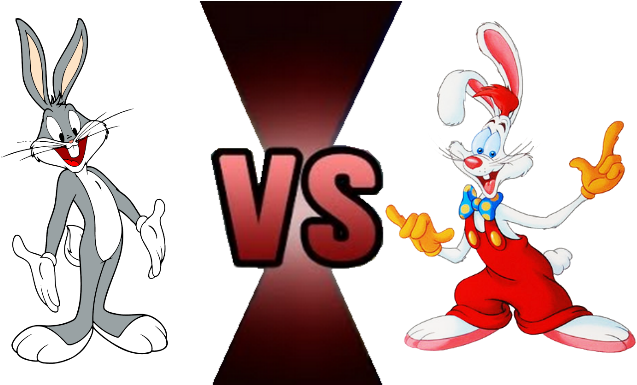 Bunny Clipart Roger Rabbit - Bugs Bunny And Roger Rabbit (702x384)